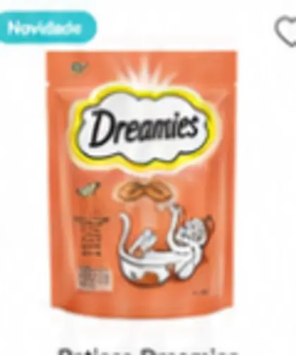 Petisco Dreamies Sabor Salmão 60g